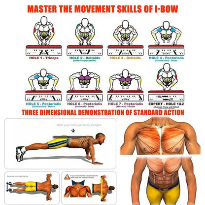 Pushup Zone 9-in-1 Ultimate Pushup Board